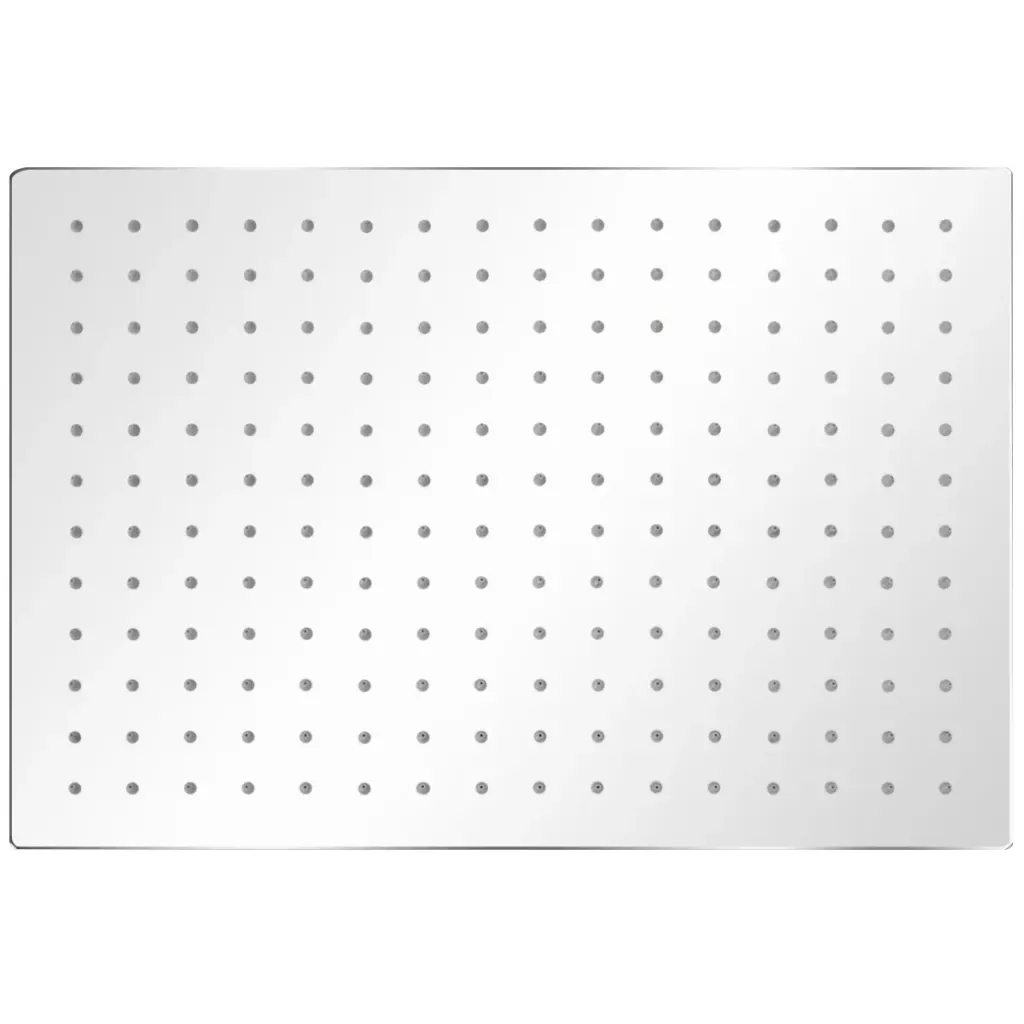 Κεφαλή Nτουζ Βροχή Ορθογώνια 30 x 40 εκ. από Ανοξείδωτο Ατσάλι-d - Image 6